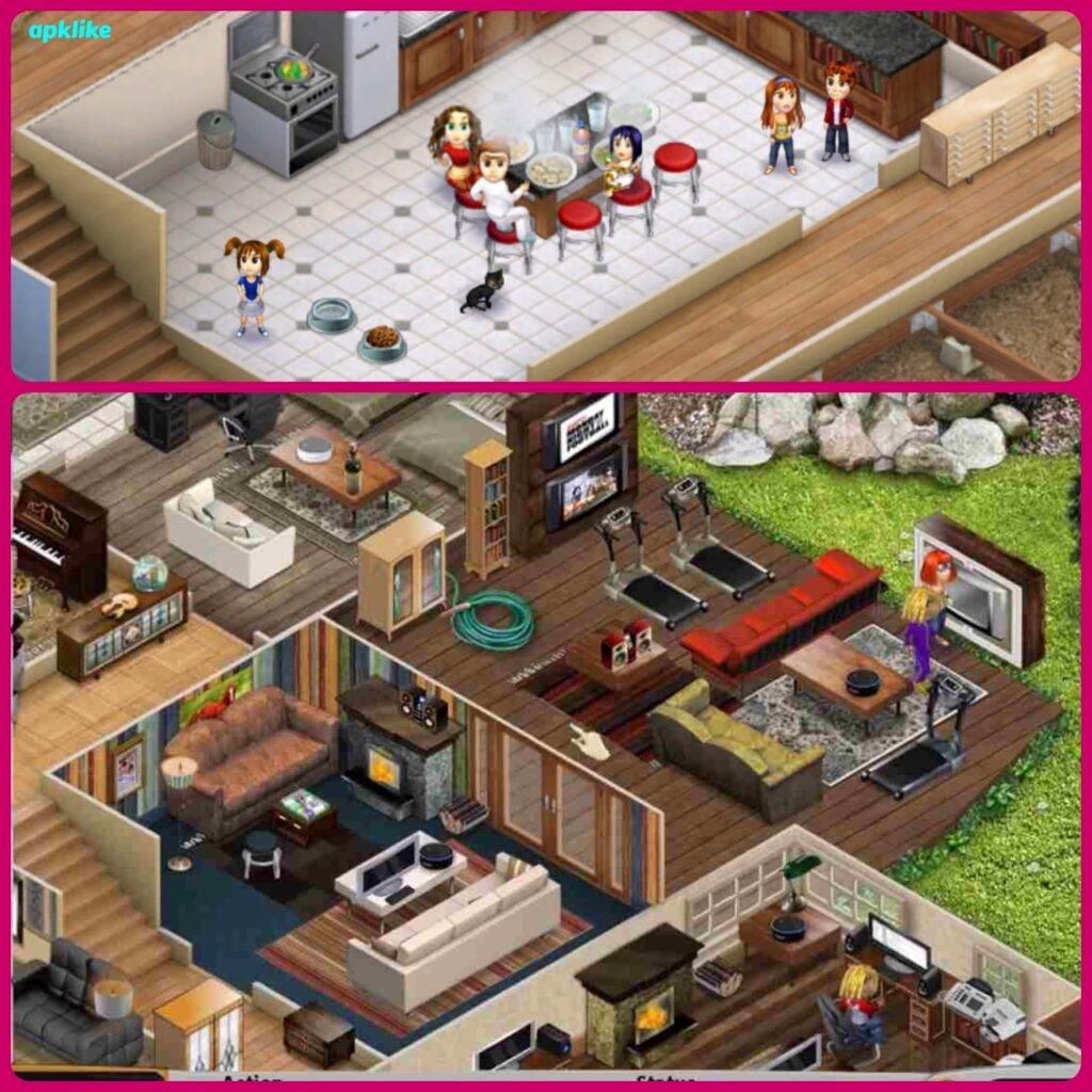 Virtual Families 2 MOD APK features